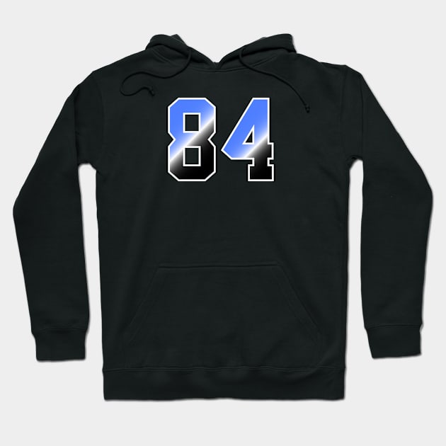 number 84 Hoodie by Eric Okore